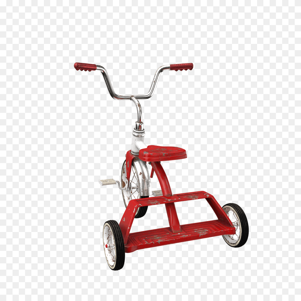 Dirty Vintage Tricycle Image, Vehicle, Transportation, Device, Tool Free Png Download