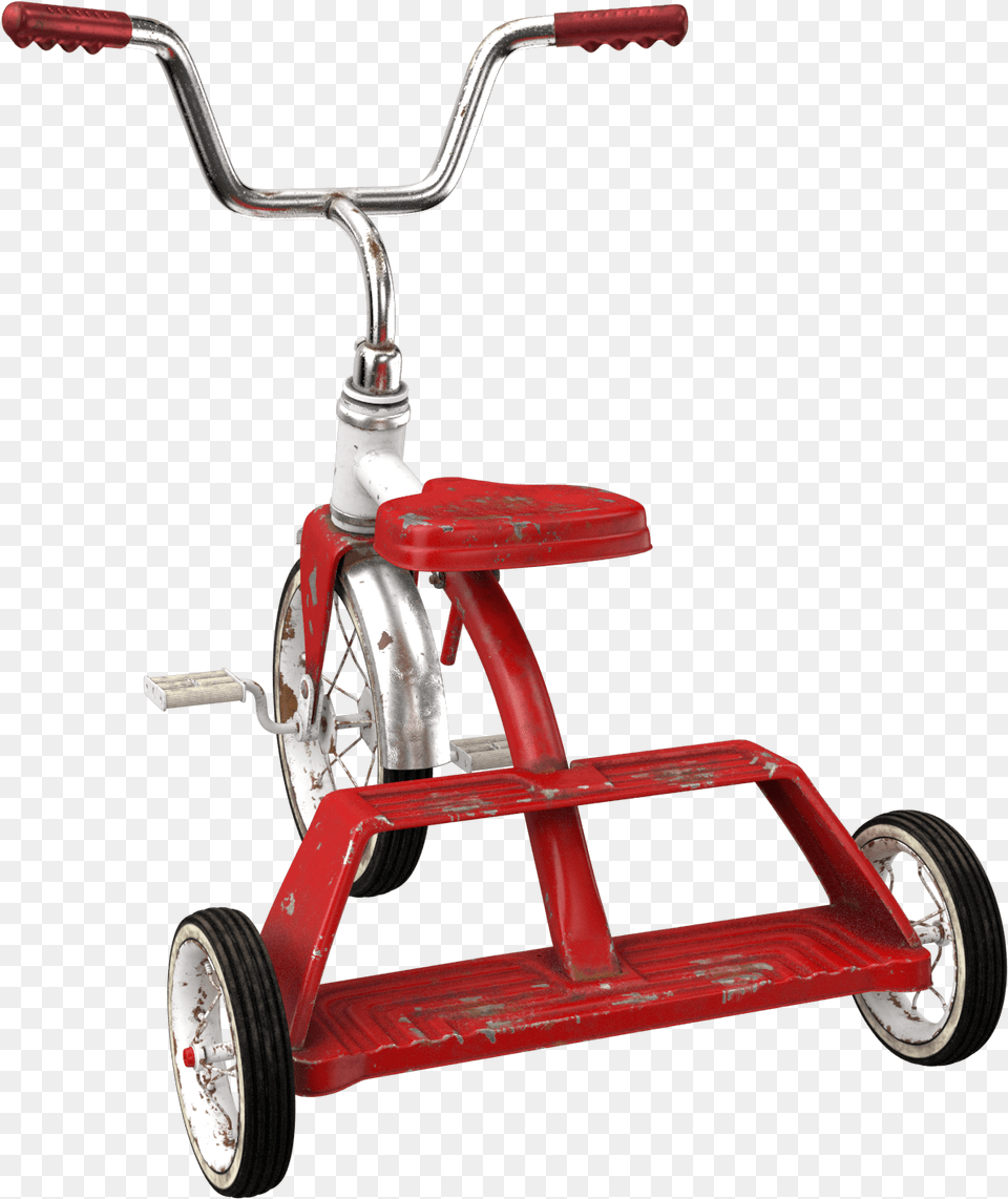 Dirty Vintage Tricycle Portable Network Graphics, Transportation, Vehicle, Machine, Wheel Free Png Download