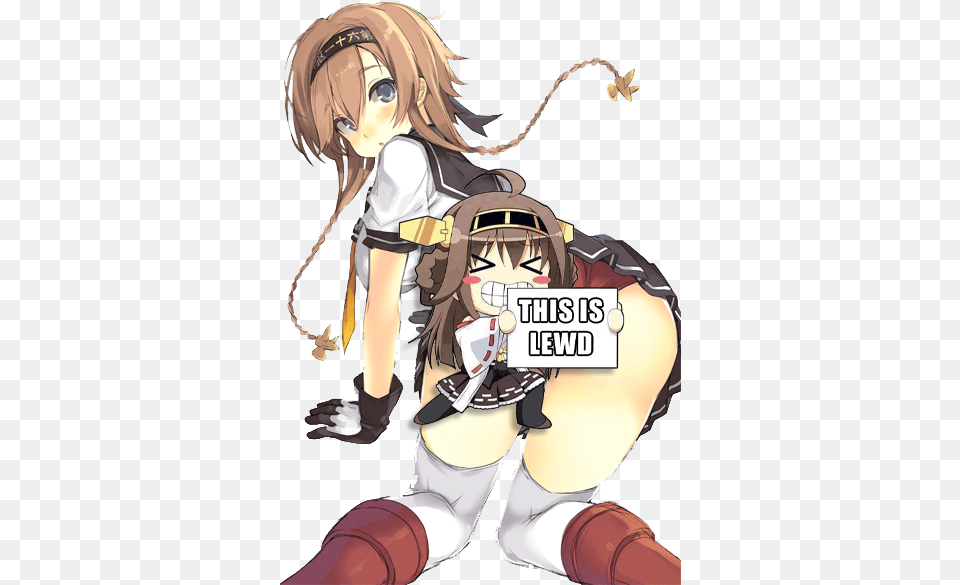 Dis Is Lewd Terubooty Anime Lewd, Book, Comics, Manga, Publication Free Png Download