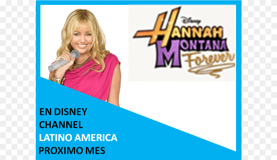 Dis Nick Series Disney Hannah Montana Annual 2011, Advertisement, Poster, Adult, Female Free Png