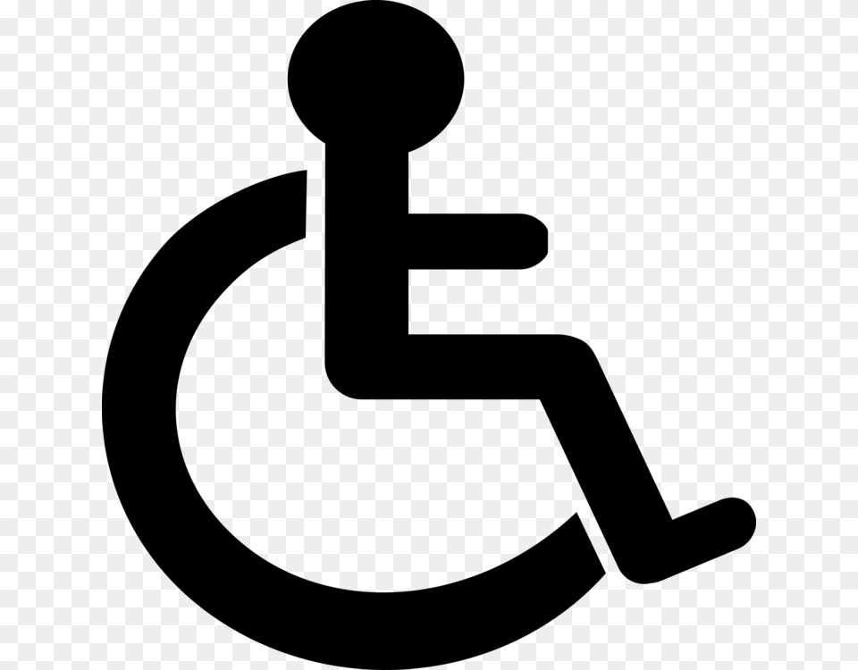 Disability Disabled Parking Permit Wheelchair Sign International, Gray Free Transparent Png