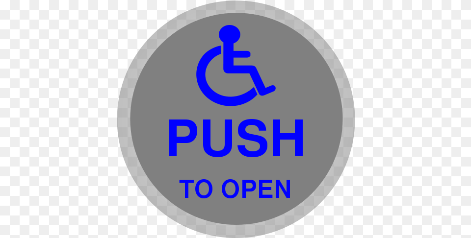 Disability Sign, Plate, Electronics, Hardware, Symbol Png Image