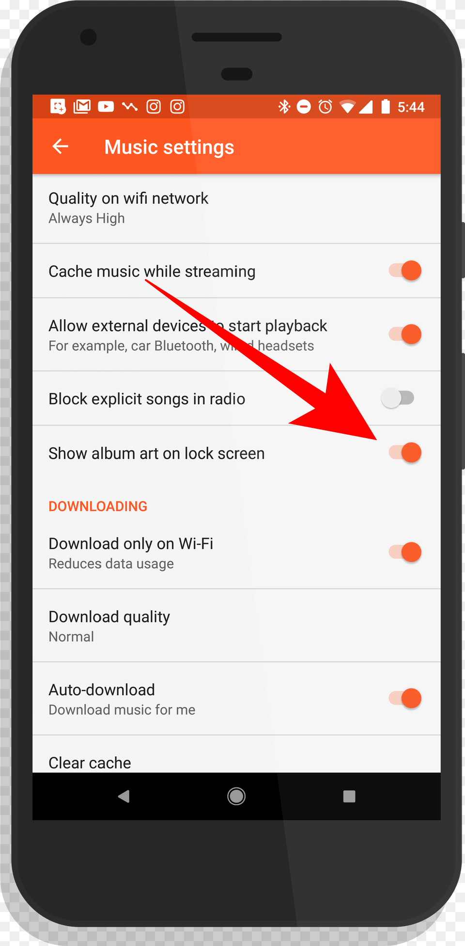 Disable Album Art On The Lock Screen In Google Play Iphone, Electronics, Mobile Phone, Phone, Text Png