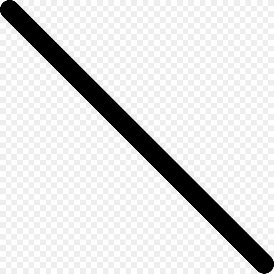 Disable Slash Icon, Baton, Stick, Smoke Pipe Free Png