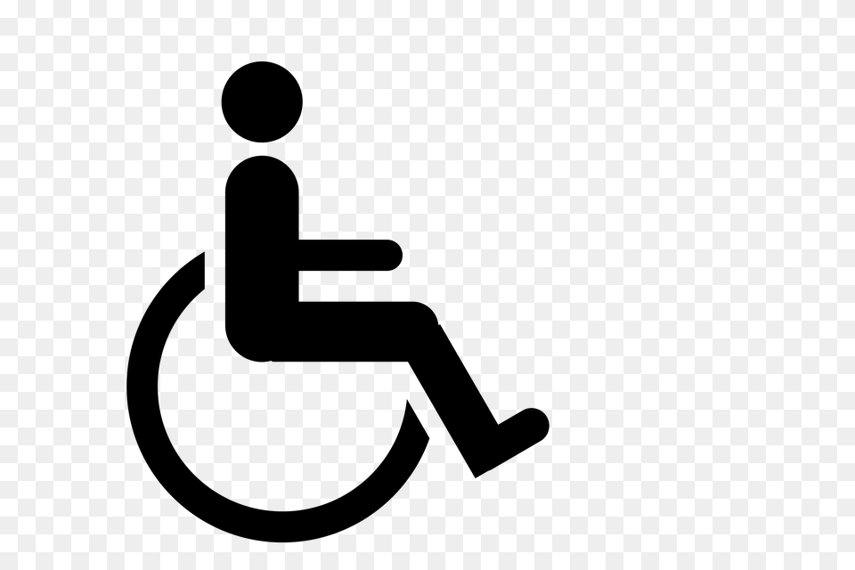 Disabled, Gray Free Transparent Png