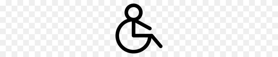 Disabled, Gray Free Png