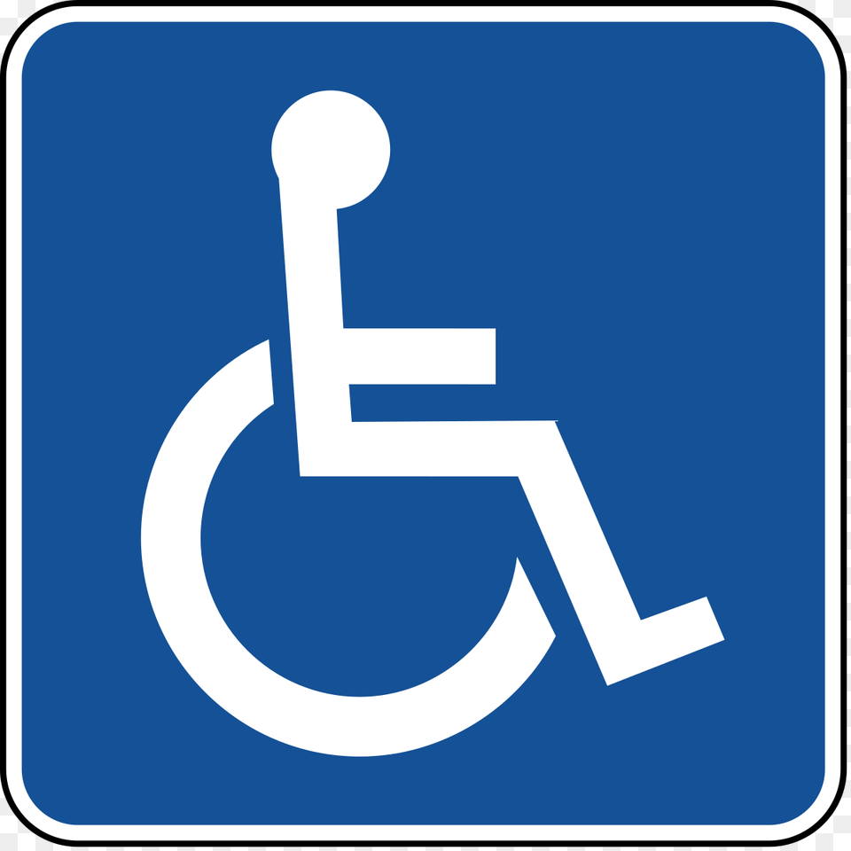 Disabled, Sign, Symbol, First Aid, Road Sign Free Png Download
