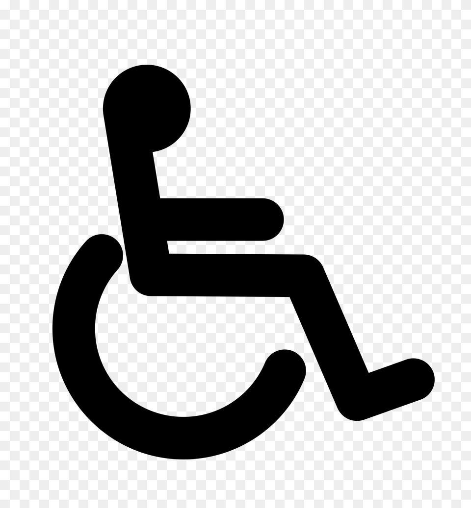 Disabled, Gray Free Transparent Png