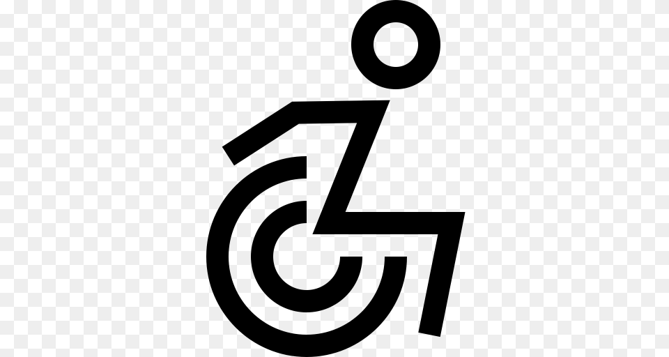 Disabled, Gray Free Png Download