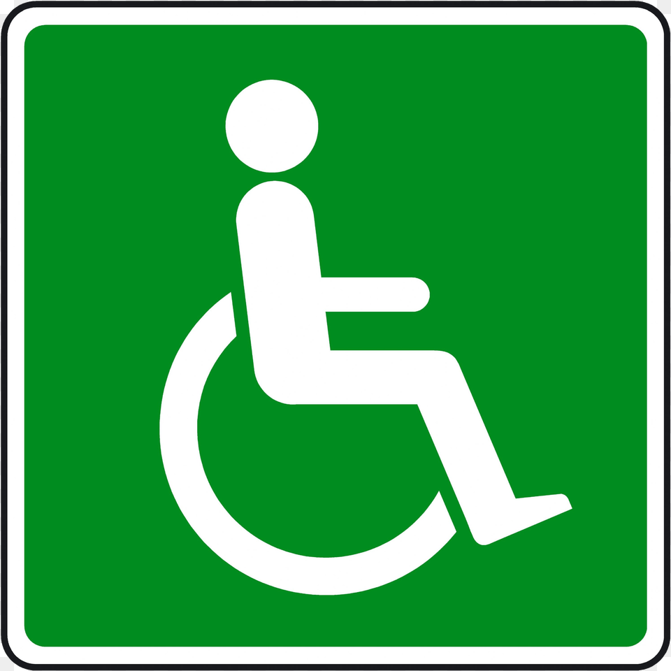 Disabled, Sign, Symbol, First Aid, Road Sign Png Image