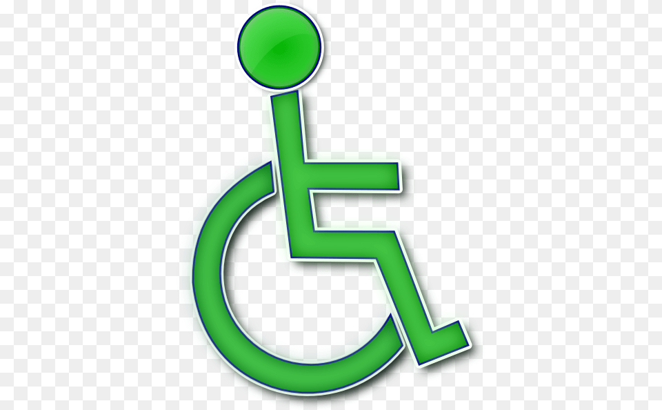 Disabled, Symbol, Text, Number, Green Png Image