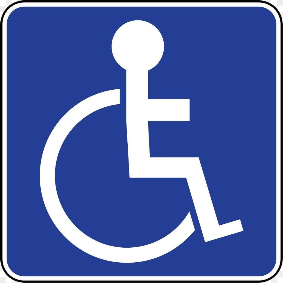 Disabled, Sign, Symbol, Road Sign Free Transparent Png