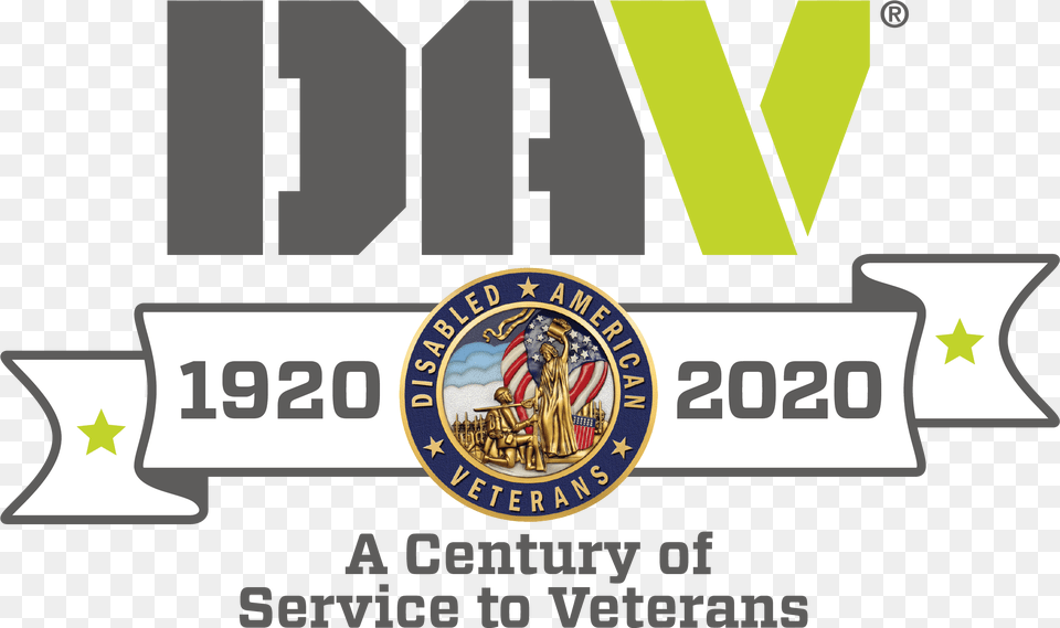 Disabled American Veterans Of Nd, Badge, Logo, Symbol, Person Free Transparent Png