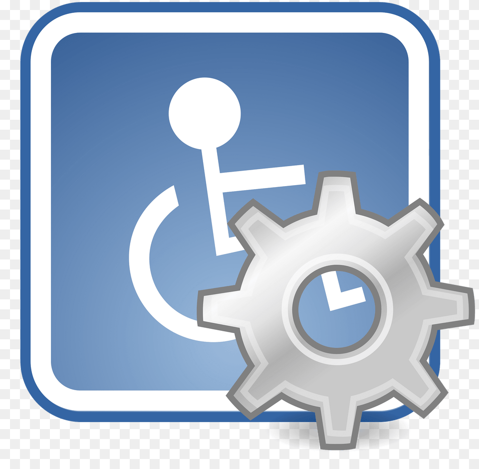 Disabled Clipart, Machine, Gear, First Aid Png Image