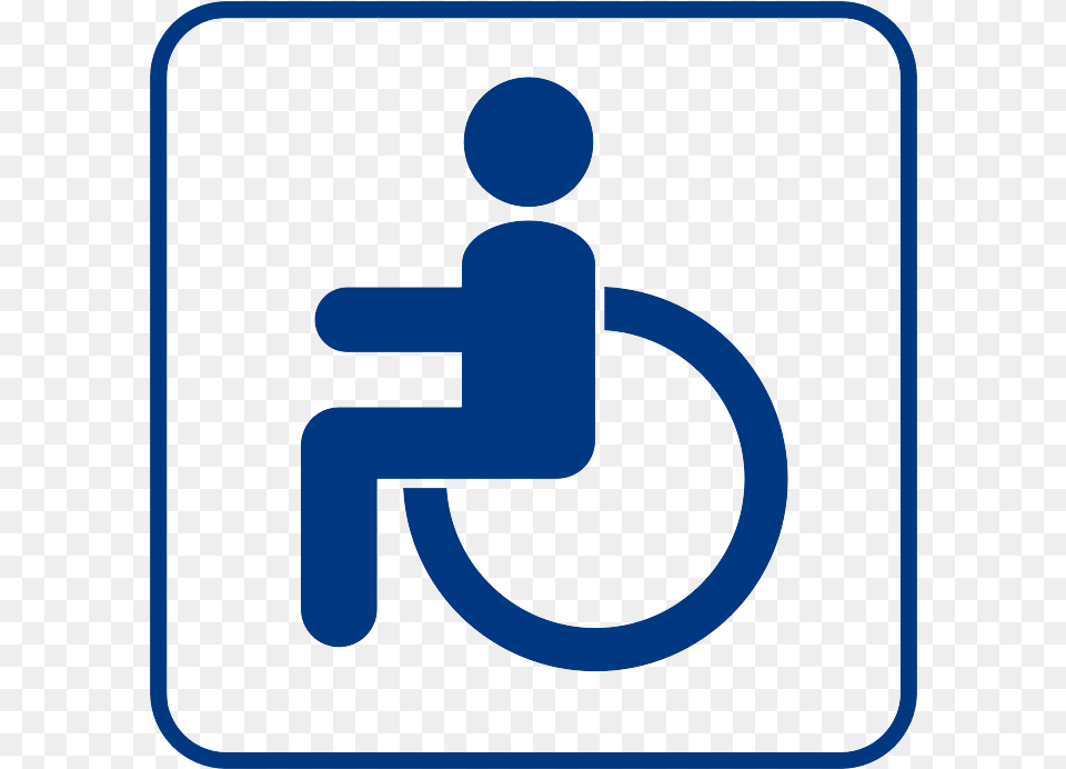 Disabled Handicap Symbol Znak Invalid, Sign Free Png