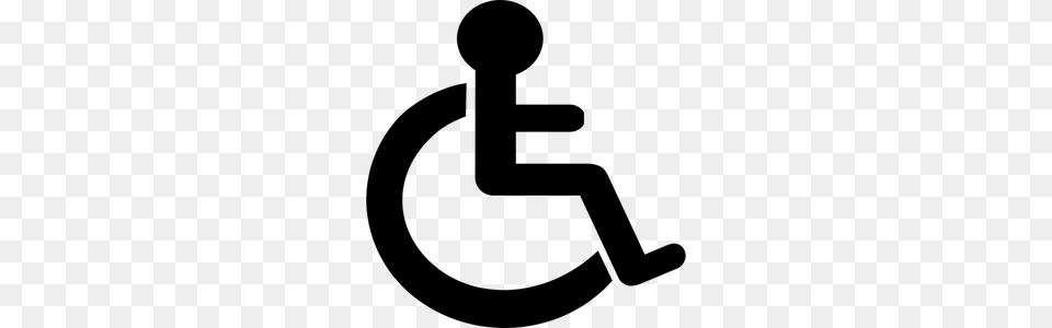 Disabled Parking Clip Art, Gray Free Png Download