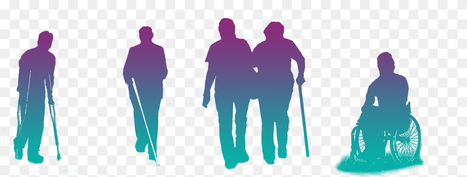 Disabled People Graphic Silhouette, Sleeve, Clothing, Long Sleeve, Fashion Free Transparent Png