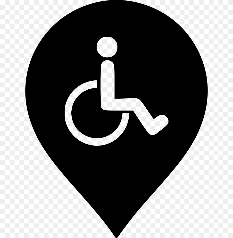 Disabled Person Parking Icono Localizador, Electronics, Hardware, Stencil Free Transparent Png