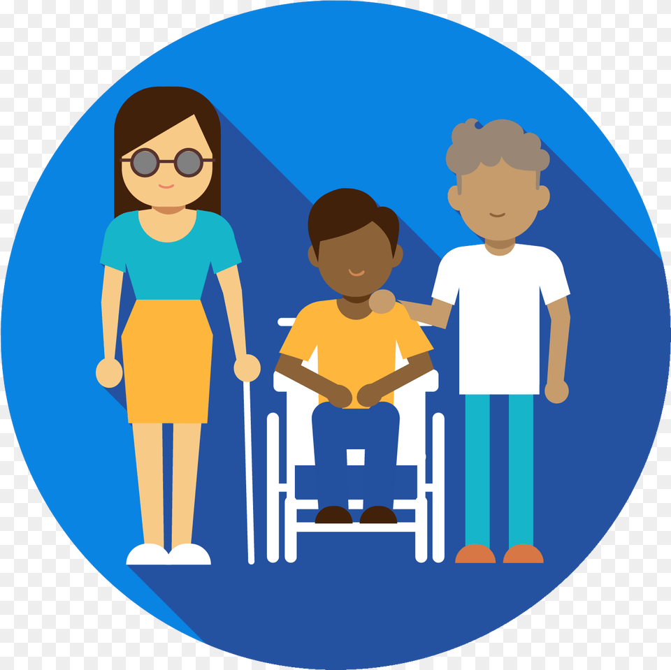 Disabled Students, Boy, Child, Male, Person Png Image