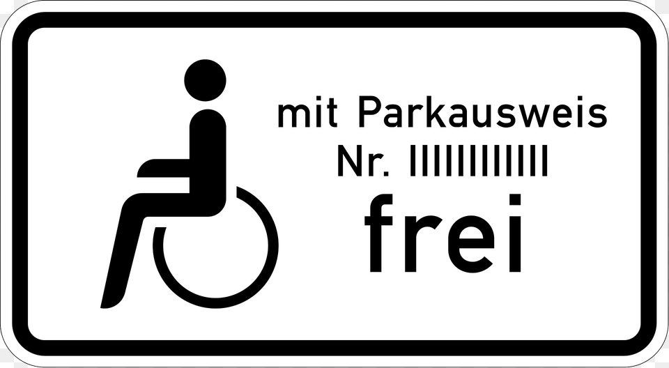 Disabled With Permit No  Allowed Clipart, Sign, Symbol, Road Sign Png Image