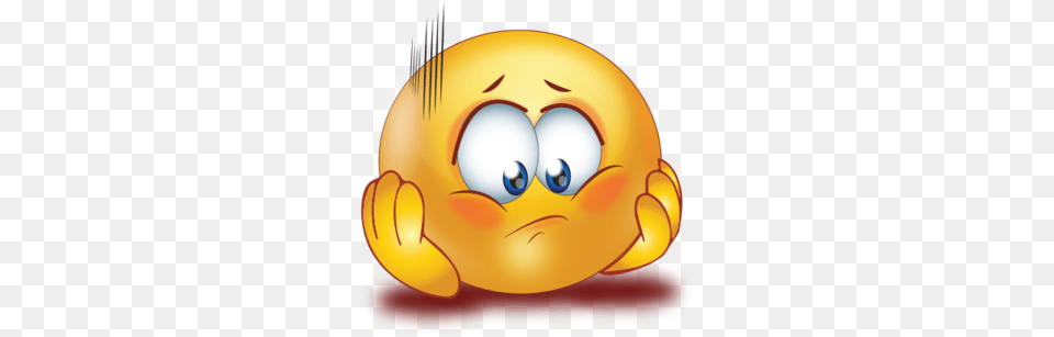 Disappointed Emoji Disappointed Face Emoji Disappointed Face Emoji, Cutlery, Fork, Clothing, Hardhat Png Image