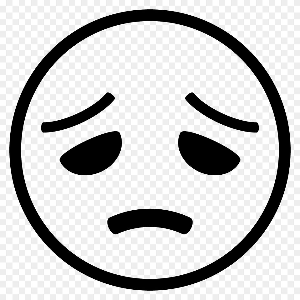 Disappointed Face Emoji Clipart Png