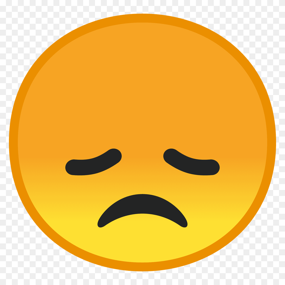 Disappointed Face Emoji Clipart, Head, Nature, Outdoors, Person Png