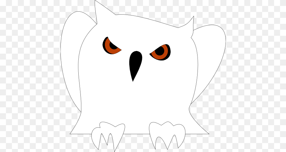 Disappointed Owl Black White Line Animal Animal 555px Clip Art, Fish, Sea Life, Shark, Bird Free Png