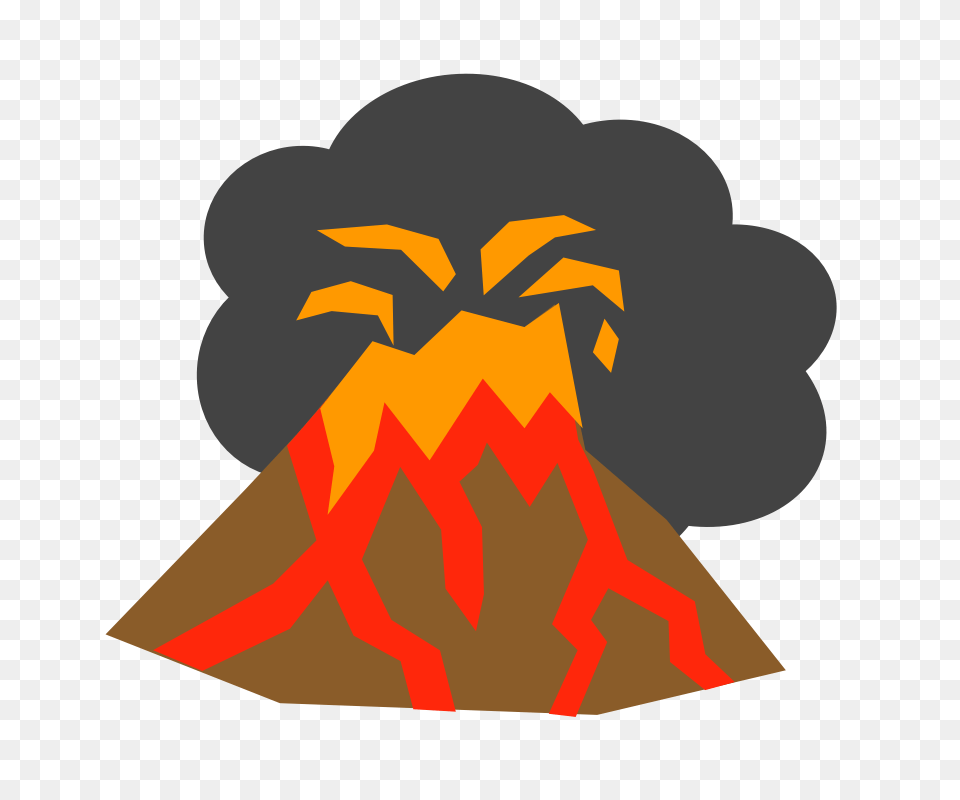Disaster Clipart Tree, Mountain, Nature, Outdoors, Volcano Free Transparent Png