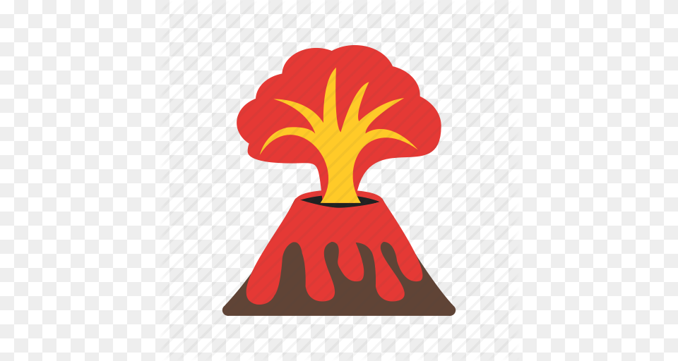 Disaster Eruption Exploding Lava Natural Sparkling Volcano Icon, Dynamite, Weapon, Flower, Plant Png Image
