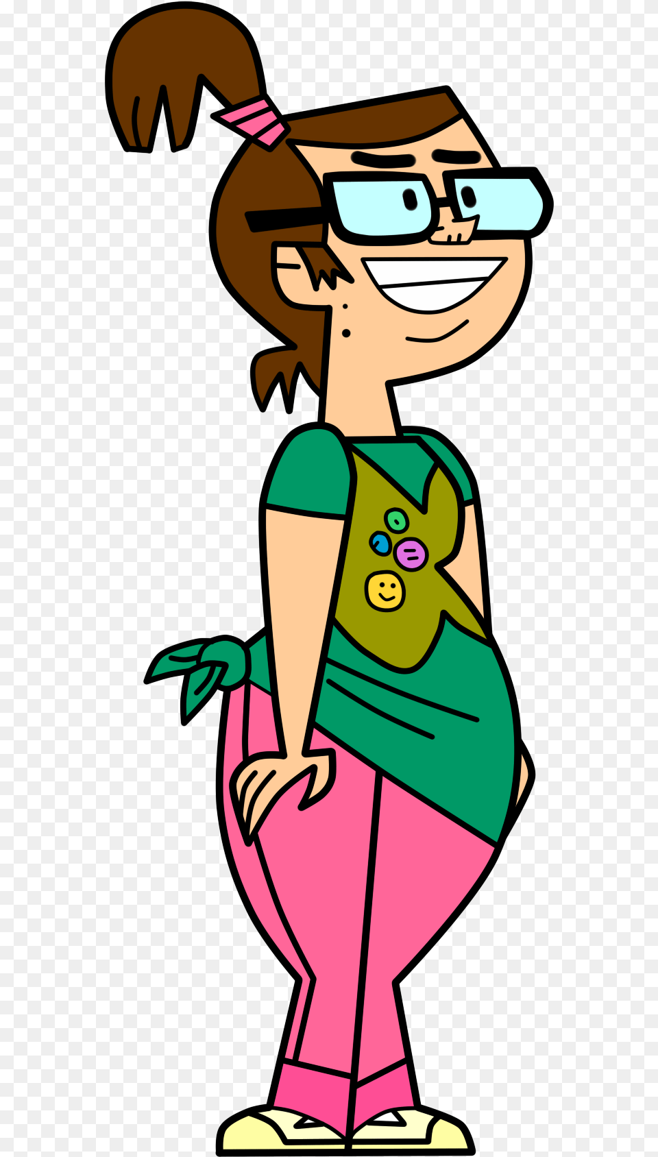 Disaster Girl Beth From Total Drama Island, Cartoon, Adult, Female, Person Png Image