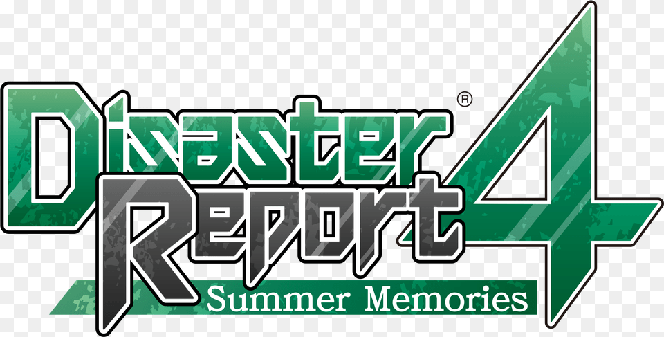 Disaster Report Disaster Report 4 Summer Memories Logo, Green, Scoreboard Free Png Download