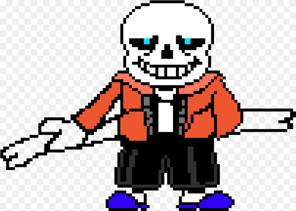 Disbelief Sans Phase 1 Sprite Clipart Download, Face, Head, Person, Qr Code Png