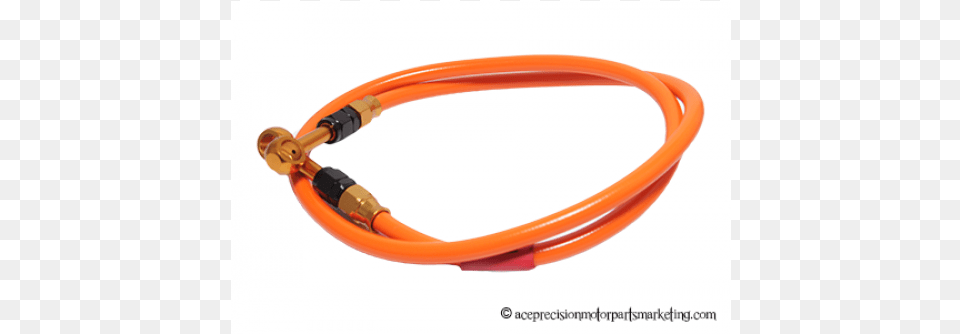 Disc Caliper Hose Front 1000mm Tr1 Orange Gold Cable, Accessories, Bracelet, Jewelry, Smoke Pipe Free Png