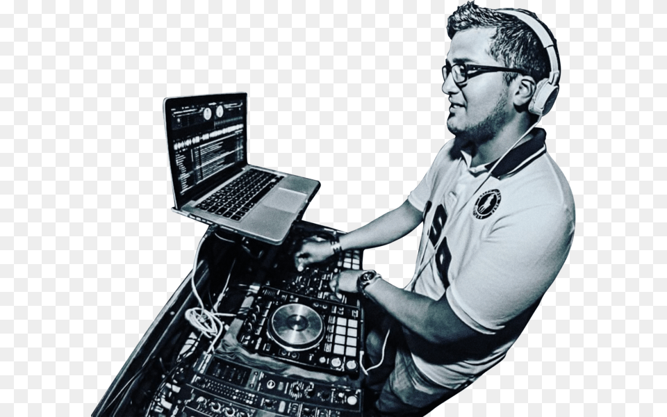 Disc Jockey, Person, Male, Man, Adult Free Png Download