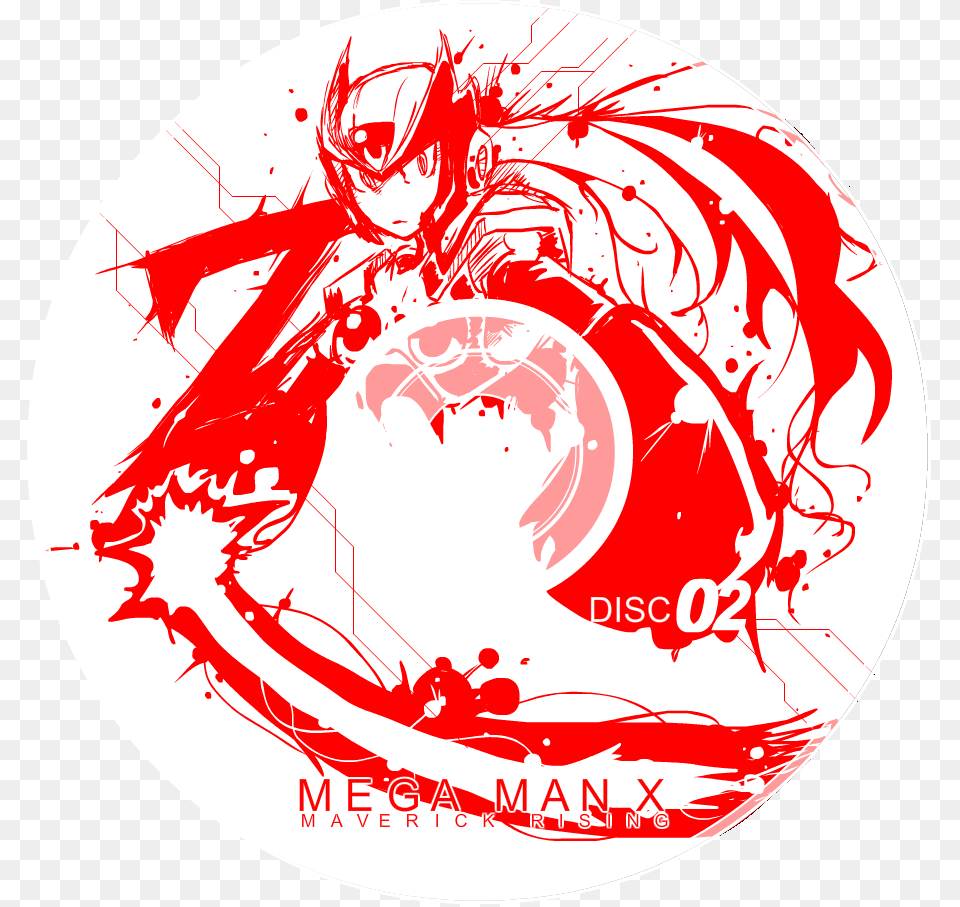 Disc Two Thumbnail Megaman X Zero Logo, Dragon, Face, Head, Person Free Transparent Png