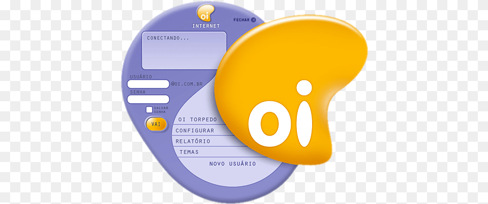 Discador Internet Discada Oi, Disk, Text, Tape Free Transparent Png