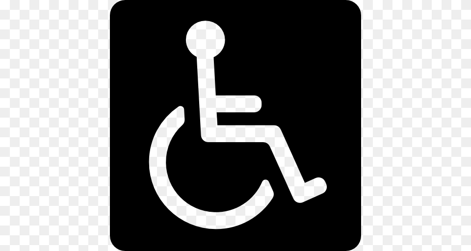 Discapacity Disabled Disability Signs Square Signal Sign, Electronics, Hardware, Person Png