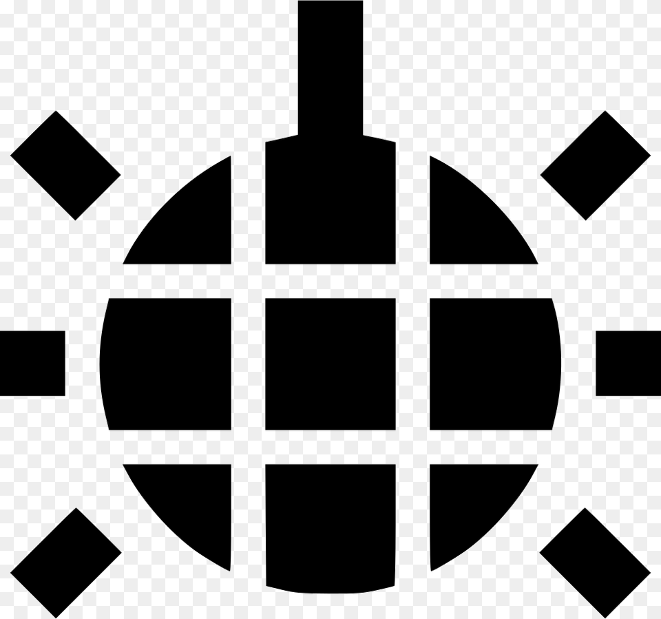 Disco Ball Emblem, Stencil, Cross, Symbol Free Transparent Png