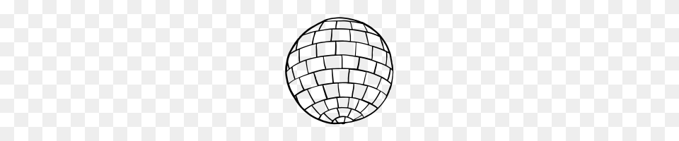 Disco Ball Icons Noun Project, Gray Png Image