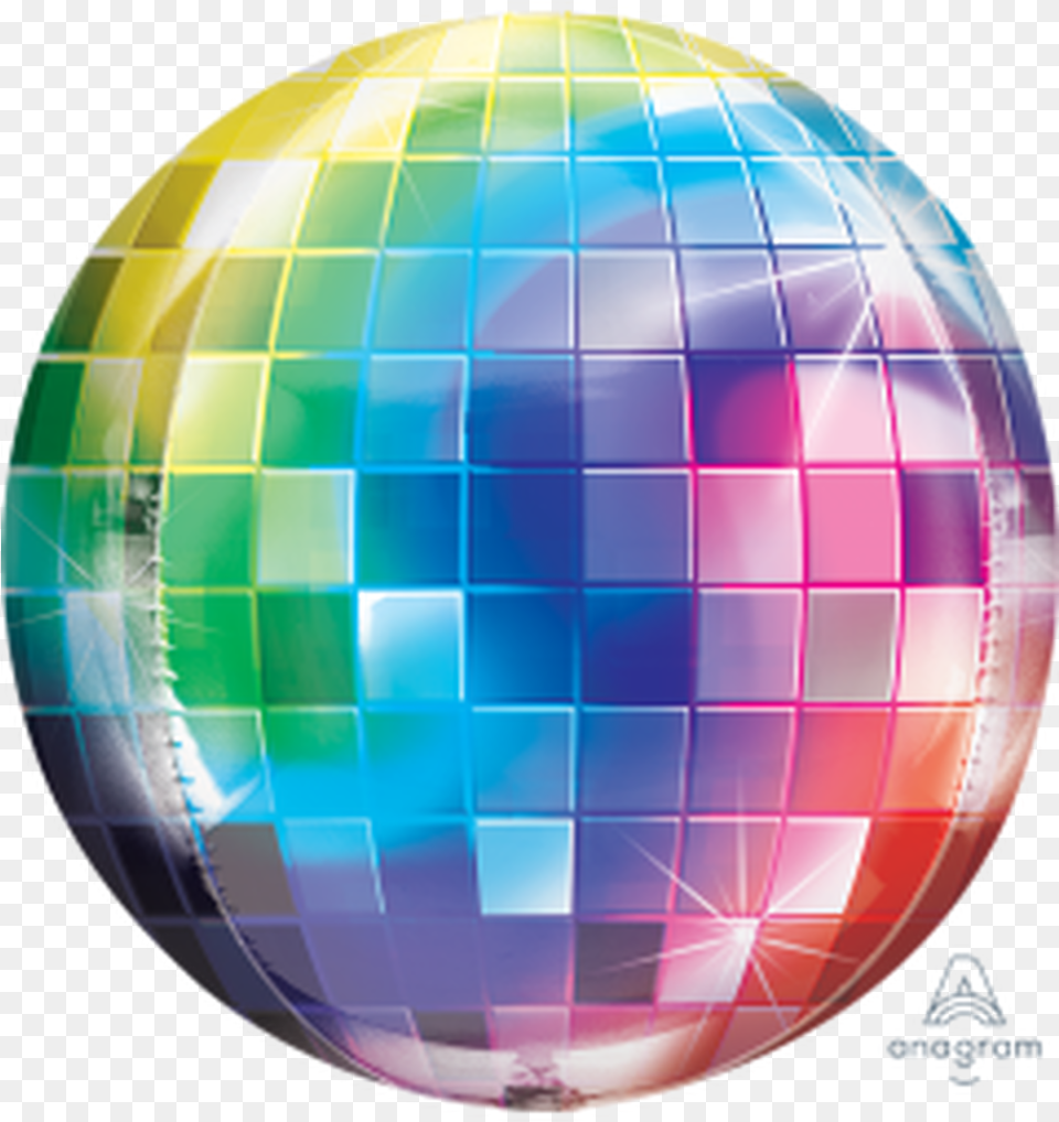 Disco Ball Orbz, Sphere, Balloon Png Image