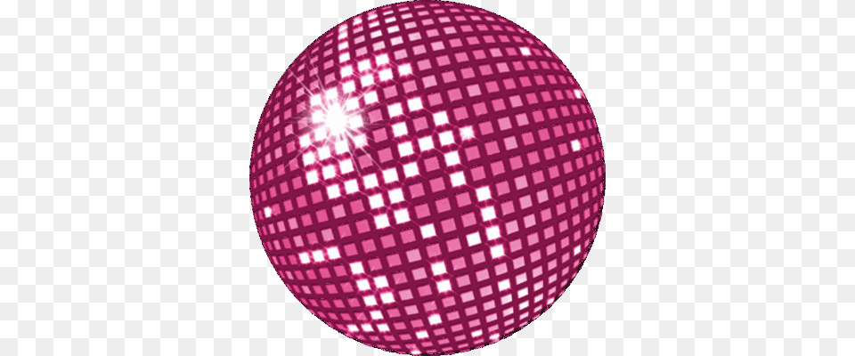 Disco Ball Pink Blossom, Sphere, Lighting, Purple, Light Free Transparent Png