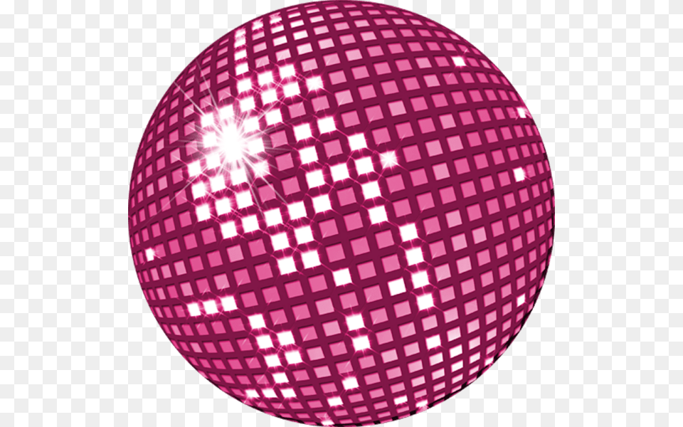 Disco Ball Pink Clipart Pink Disco Ball, Sphere, Purple Free Png Download