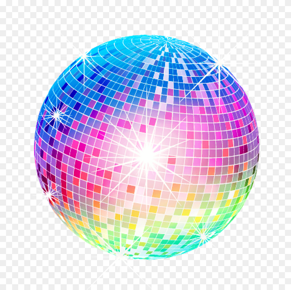 Disco Ball Vector Colorful Disco Ball Vector, Sphere, Astronomy, Moon, Nature Free Png Download