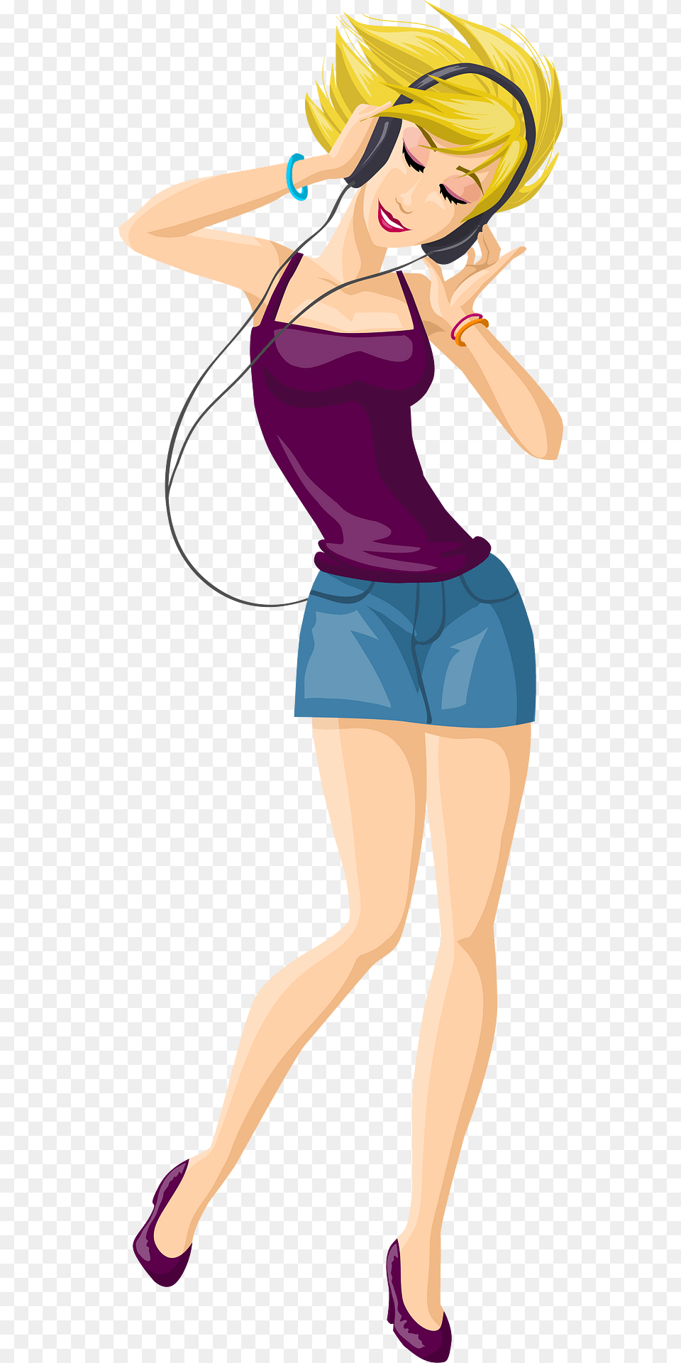 Disco Clipart, Adult, Publication, Person, Woman Png Image