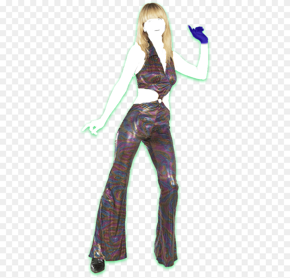 Disco Dance Disco Dancer Clothing, Costume, Person, Pants Free Transparent Png