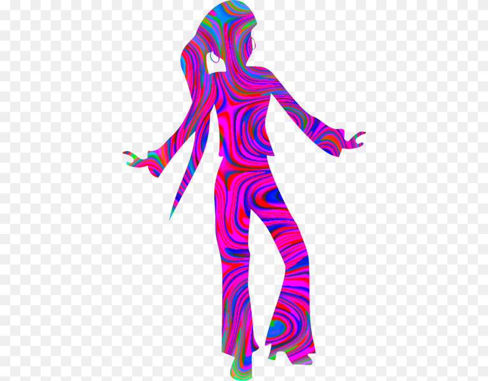 Disco Dance Silhouette Robot Art, Purple, Baby, Person Png Image
