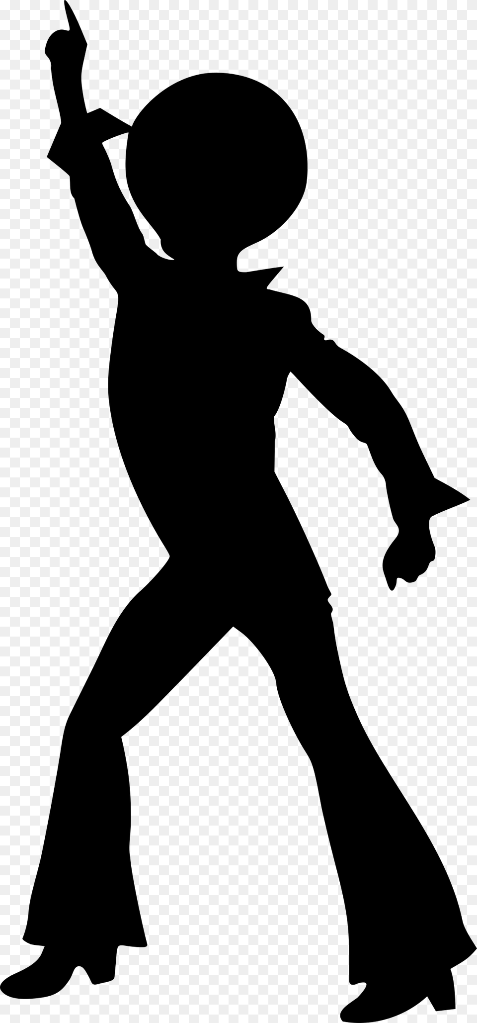 Disco Dancer, Gray Png Image