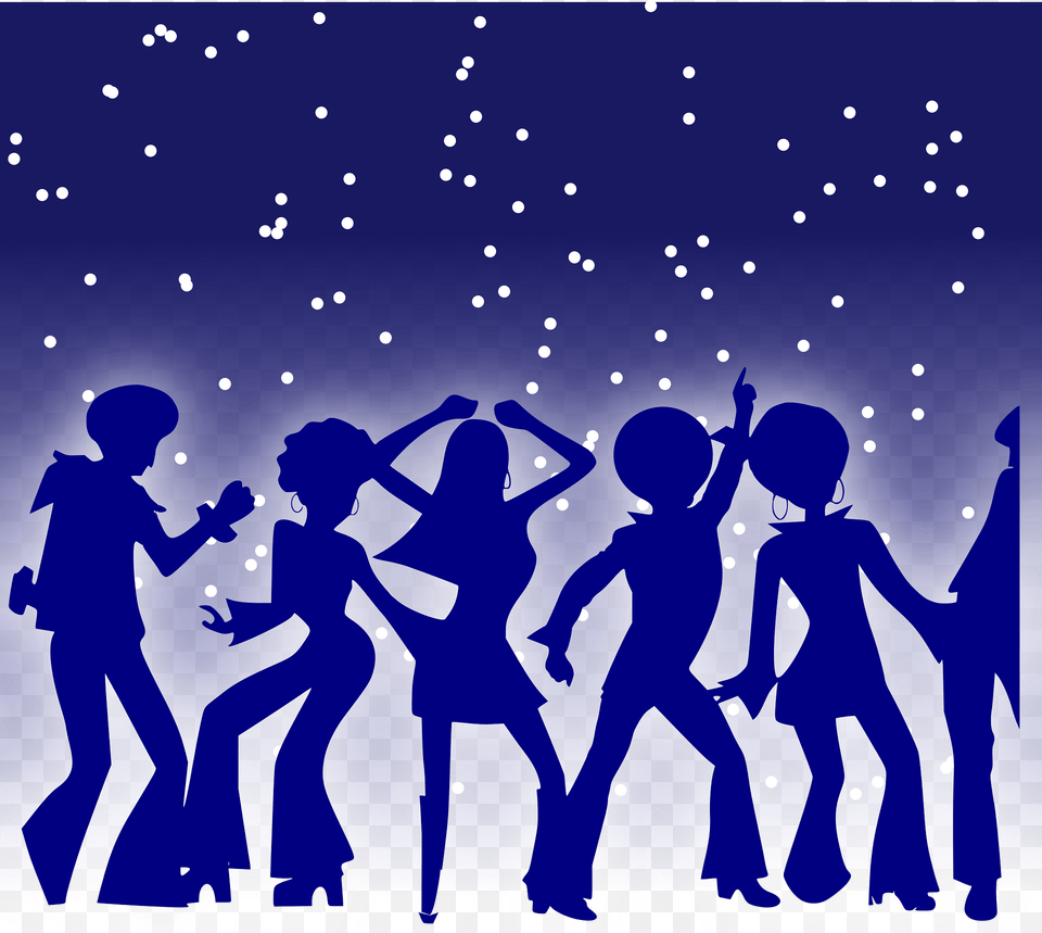 Disco Dancers Clipart, Person, People, Leisure Activities, Dancing Free Png