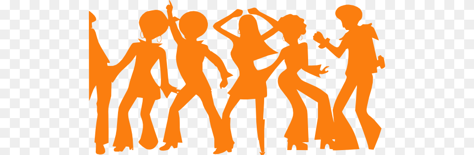 Disco Party Clipart Silhouette Disco, Baby, People, Person, Back Png Image